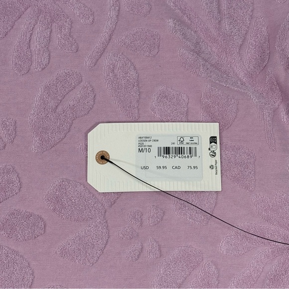 NWT New Women's Billabong Loosen Up Crew Neck Sweatshirt Medium M 10 Sweater Top - Picture 4 of 4